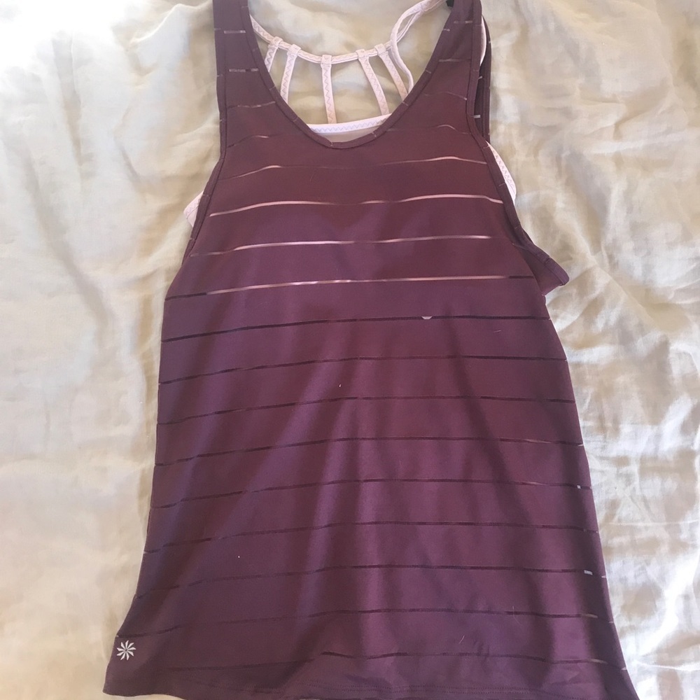 ATHLETA | NWOT Athletic Tank + Sports Bra Combo